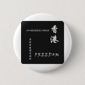 Freies Hongkong Button (Vorderseite)