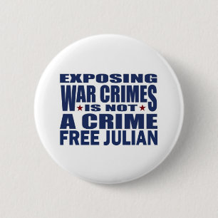 Freies julianisches Assange - WikiLeaks Button