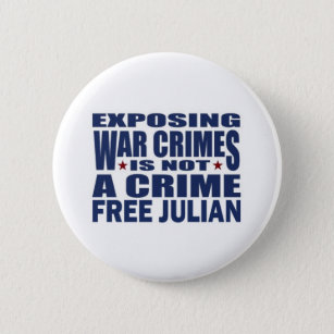 Freies julianisches Assange - WikiLeaks Button