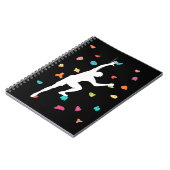 Freies Klettern Notizblock (Linke Seite)