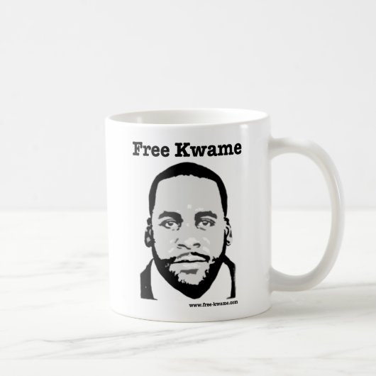 "Freies Kwame" Tasse (Rechts)