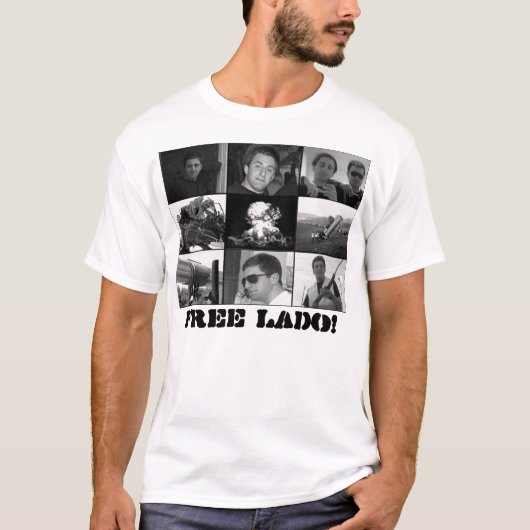 freies lado 2 B&W T-Shirt (Vorderseite)
