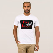freies Libyen 2011 T-Shirt (Vorne ganz)