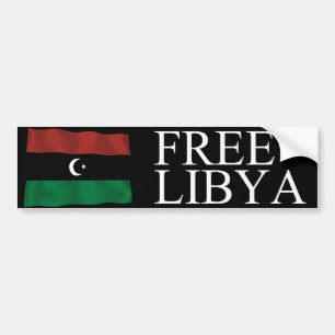 Freies Libyen Autoaufkleber