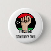 FREIES LIBYEN BUTTON (Vorderseite)