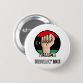FREIES LIBYEN BUTTON (Vorne & Hinten)