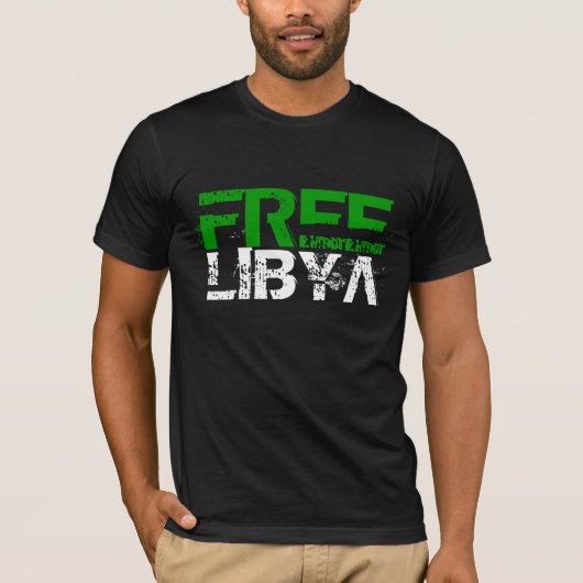 FREIES LIBYEN T-Shirt (Vorderseite)