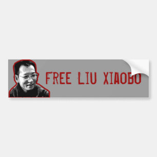Freies Liu Xiaobo Autoaufkleber