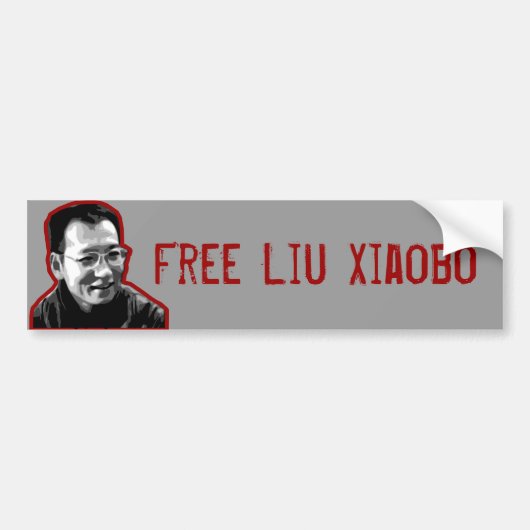 Freies Liu Xiaobo Autoaufkleber (Vorne)