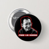 Freies Liu Xiaobo Button (Vorne & Hinten)