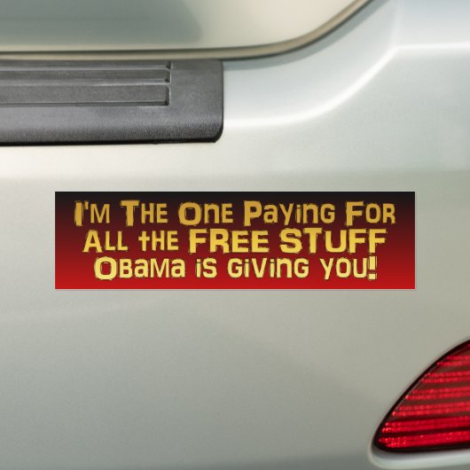 FREIES MATERIAL! - AntiObama Autoaufkleber (Auf Auto)