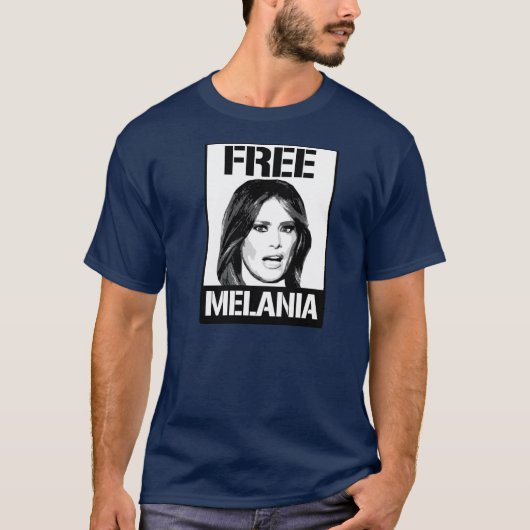 FREIES MELANIA-PLAKAT - T-Shirt (Vorderseite)