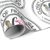 Freies Musterpapier Geschenkpapier (Rolleneckpunkt)