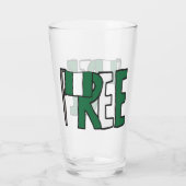 Freies Nigeria Glas (Rückseite)
