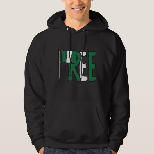 Freies Nigeria Hoodie (Vorderseite)