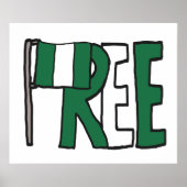 Freies Nigeria Poster (Vorne)