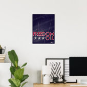 Freies Öl Poster (Heimbüro)