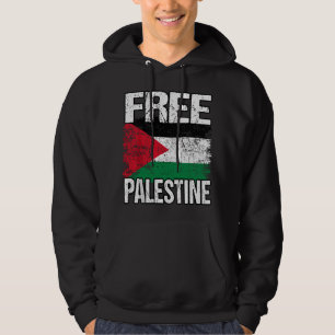 Freies Palästina (Arabisch) Intifada Kleidung Hoodie