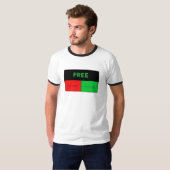 Freies Palästina Gaza - Völkermord T-Shirt (Vorne ganz)