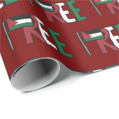 Freies Palästina Geschenkpapier (Rolleneckpunkt)