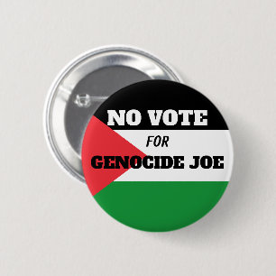 FREIES PALÄSTINA - Keine Stimme für Genozid Joe - Button