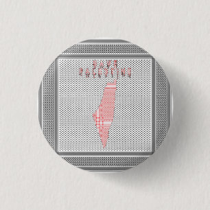 Freies Palästina-Knopf - Palästinensischer Pin-But Button