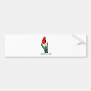 Freies Palästina mit dem Recht der Rückkehr Autoaufkleber