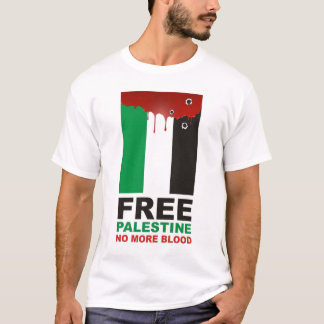 Freies Palästina nicht mehr Blut T-Shirt