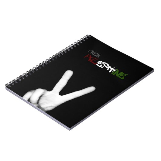 Freies Palästina-Notizbuch 80pg Notizblock (Linke Seite)