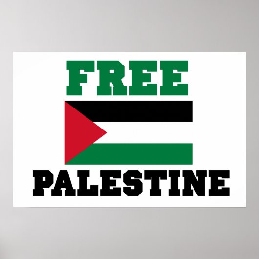Freies Palästina Poster (Vorne)