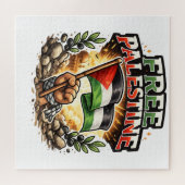 Freies Palästina Puzzle (Horizontal)