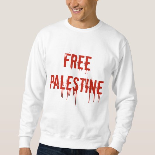 Freies Palästina Sweatshirt (Vorderseite)