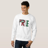 Freies Palästina Sweatshirt (Vorne ganz)