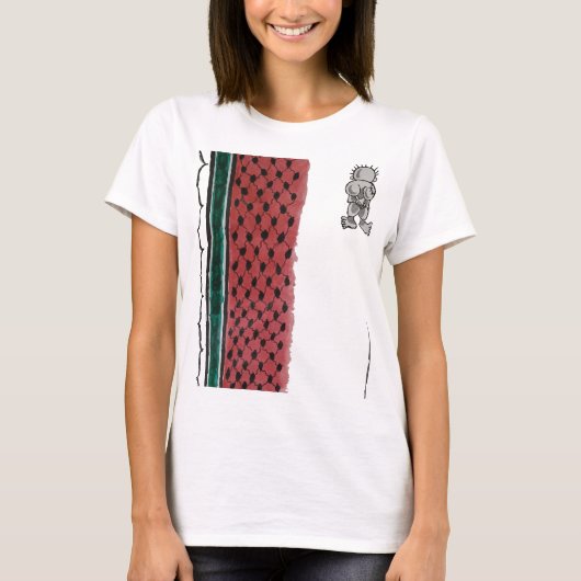 Freies Palästina  T-Shirt (Vorderseite)