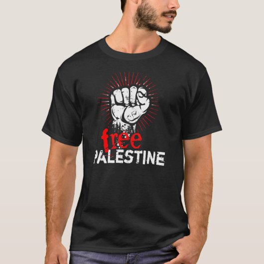 freies Palästina T-Shirt (Vorderseite)