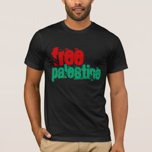 FREIES PALÄSTINA T-Shirt (Vorderseite)