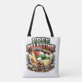Freies Palästina Tasche (Rückseite)