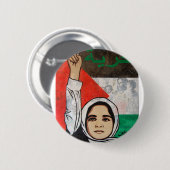 Freies Palästina Viva Palestina Button (Vorne & Hinten)