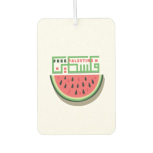 FREIES PALÄSTINA WASSERMELONE AUTOLUFTERFRISCHER