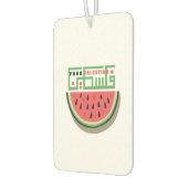 FREIES PALÄSTINA WASSERMELONE AUTOLUFTERFRISCHER (Links)
