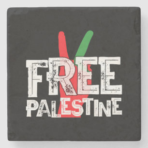 Freies palästinensisches Patriotisches T-Shirt zur Steinuntersetzer