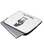 Freies Pferd Neopren Laptop-Sieb Laptopschutzhülle (Vorne Knopf)