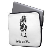 Freies Pferd Neopren Laptop-Sieb Laptopschutzhülle (Vorderseite Links)