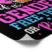 Freies Pflaster oder rosafarbene Pfeile des Gender Poster (Ecke)