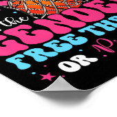 Freies Pflaster oder rosafarbene Pfeile des Gender Poster (Ecke)