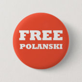 "Freies Polanski" Knopf Button (Vorderseite)
