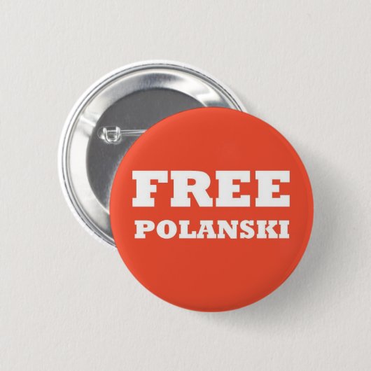 "Freies Polanski" Knopf Button (Vorne & Hinten)