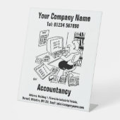 Freies Rechnungsamt Sockelschild (Vorderseite)