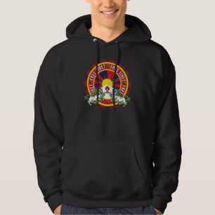 Freies rundes Logo Tibets Hoodie