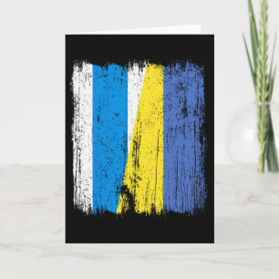 Freies Russland Ukraine Halbe Flagge Russische Opp Karte